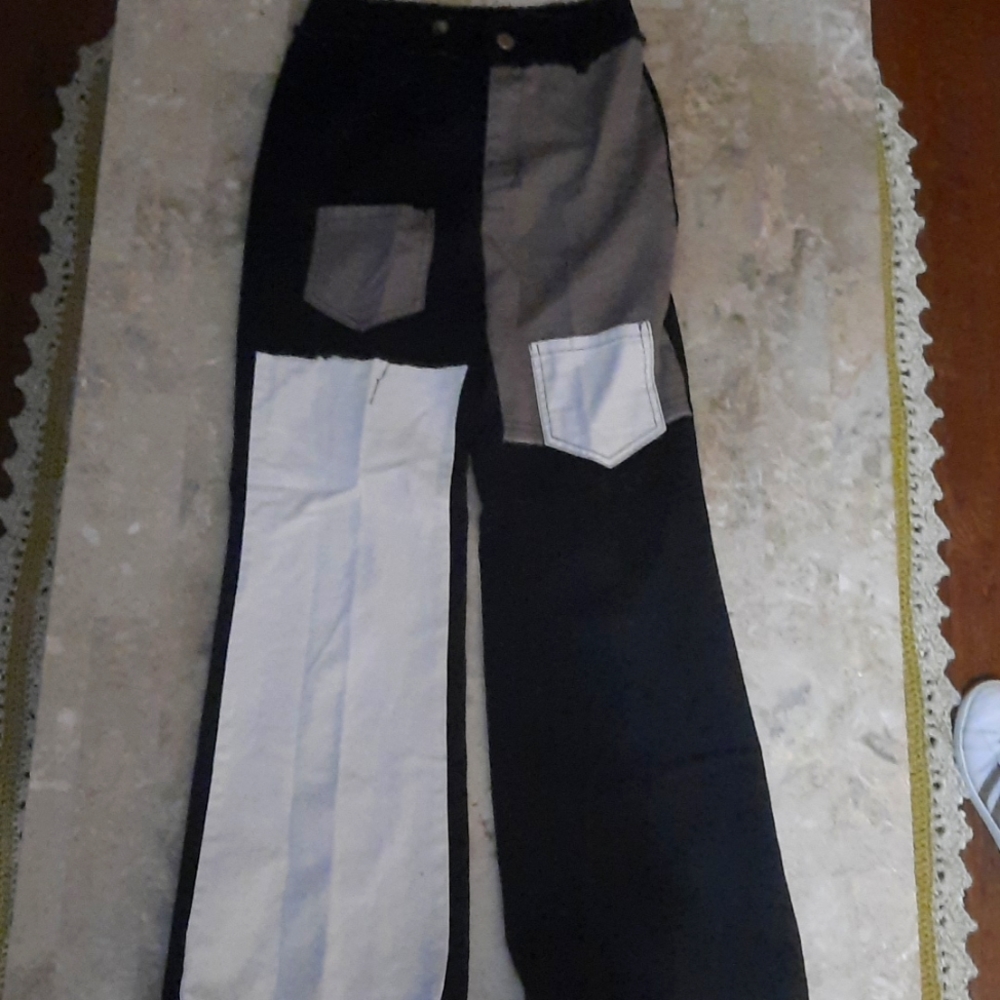 Straight leg jeans